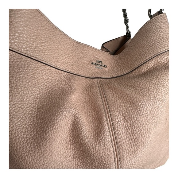Coach‎ Pebbled Leather Pink Purse - Picture 3 of 6